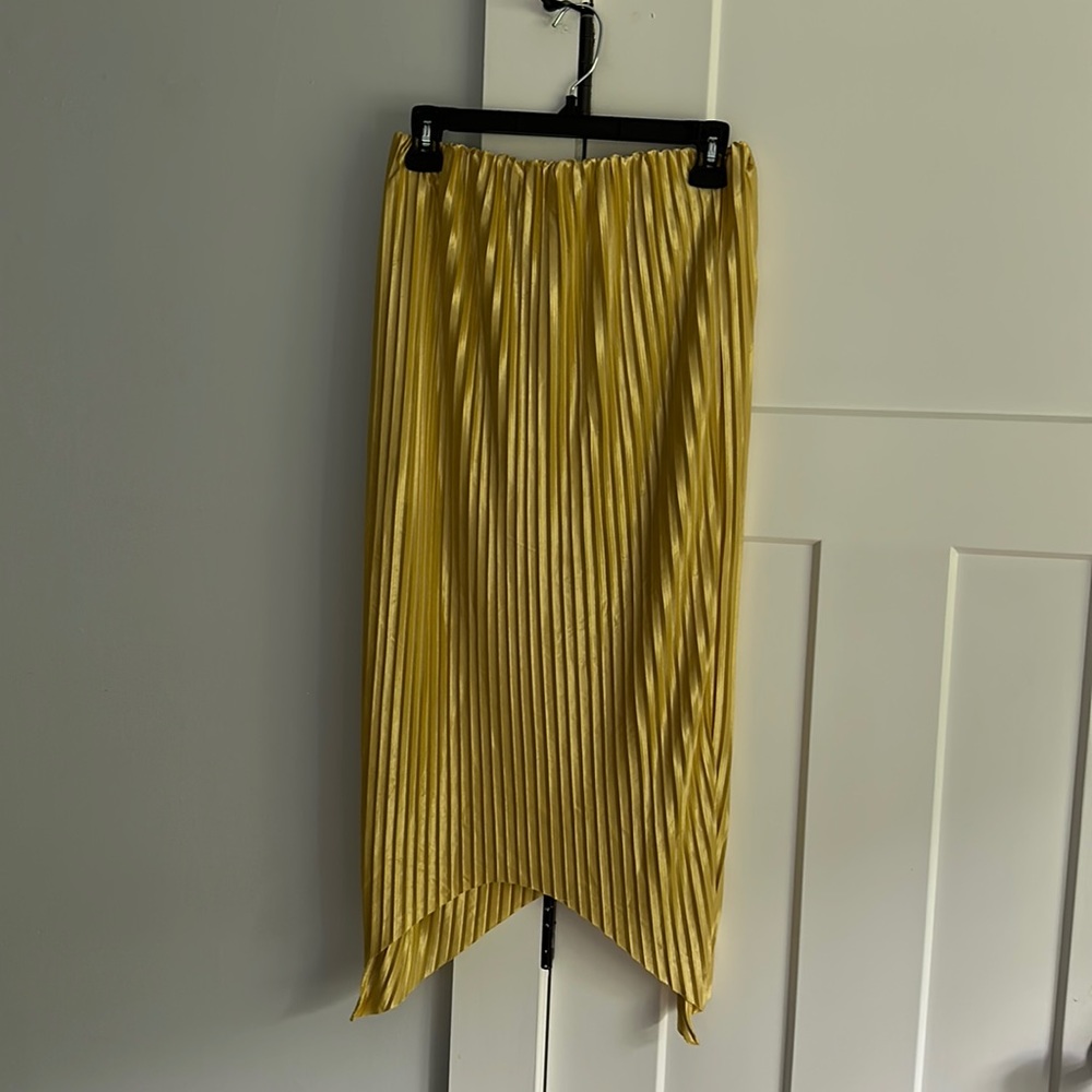 Zara satin skirt